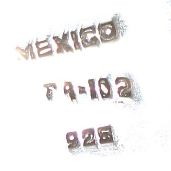 Vintage Sterling Silver Taxco Mexico Tennis Racquet Brooch 12 Grams - Picture 4 of 5